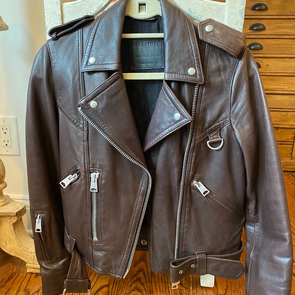 Leather Biker Jacket